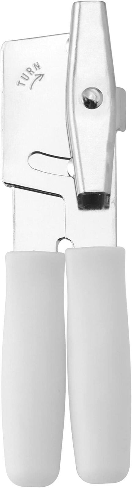 Swing-A-Way Can Opener Compact Manual Steel With White Cushion Grips Kitchen New gallery