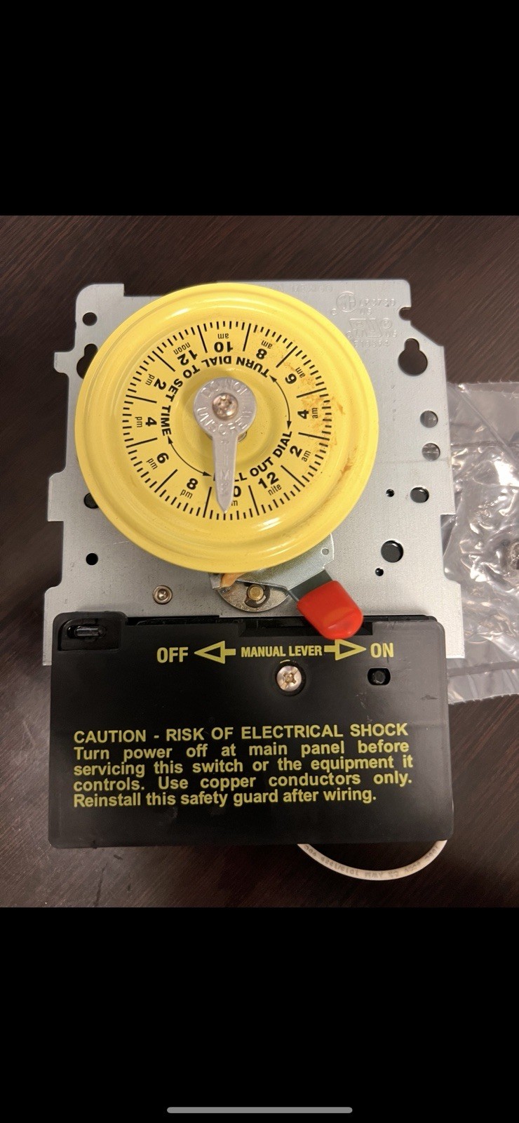 Intermatic T104M Timer Wall Switch - Gray - Replacement 208/277V 60hz WG1573-5E gallery
