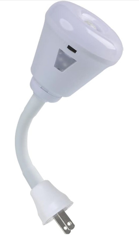 Plug in Motion Sensor Night Light, LED Infrared Sensor Light 6W Light AC 85-265V