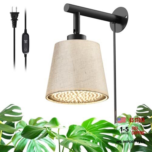 Hanging Grow Lights for Indoor Plants, 25W Full Spectrum, 4H/9H/14H Timer, gallery