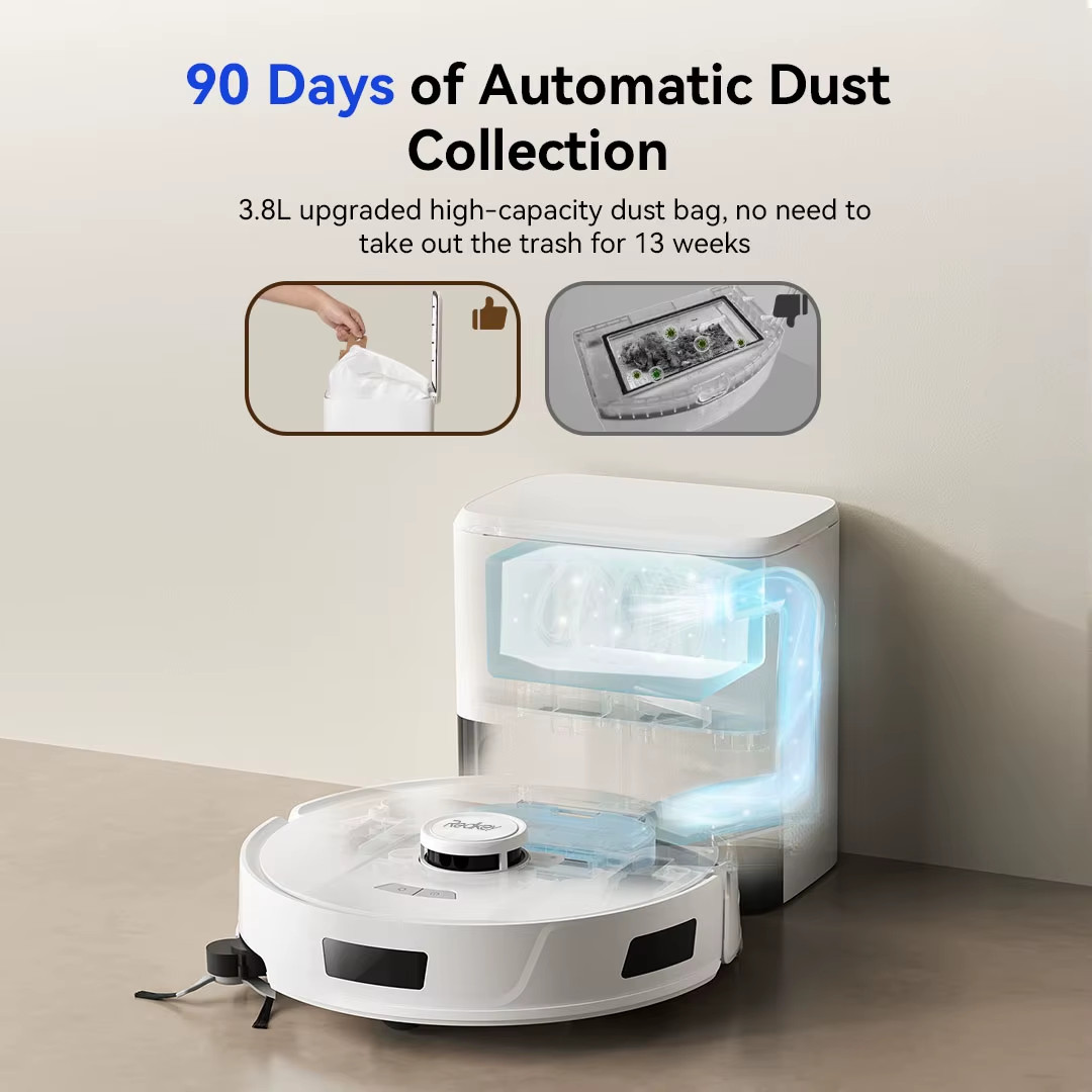 Redkey R11 Robot Vacuum Cleaner 3 in 1 LiDAR Navigation 10000Pa Suction Alexa gallery
