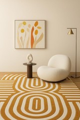 Handmade Rug | Irregular Rug | Wool Rugs | Living Room Rug | Tufted A388