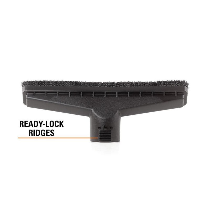 RIDGID 2-1/2 in. LA2514 Locking Floor Brush Accessory for Wet/Dry Vac Hoses gallery