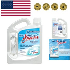 Shower Cleaner Spray Multi-Surface Weekly Application Requires No Scrubbing, …