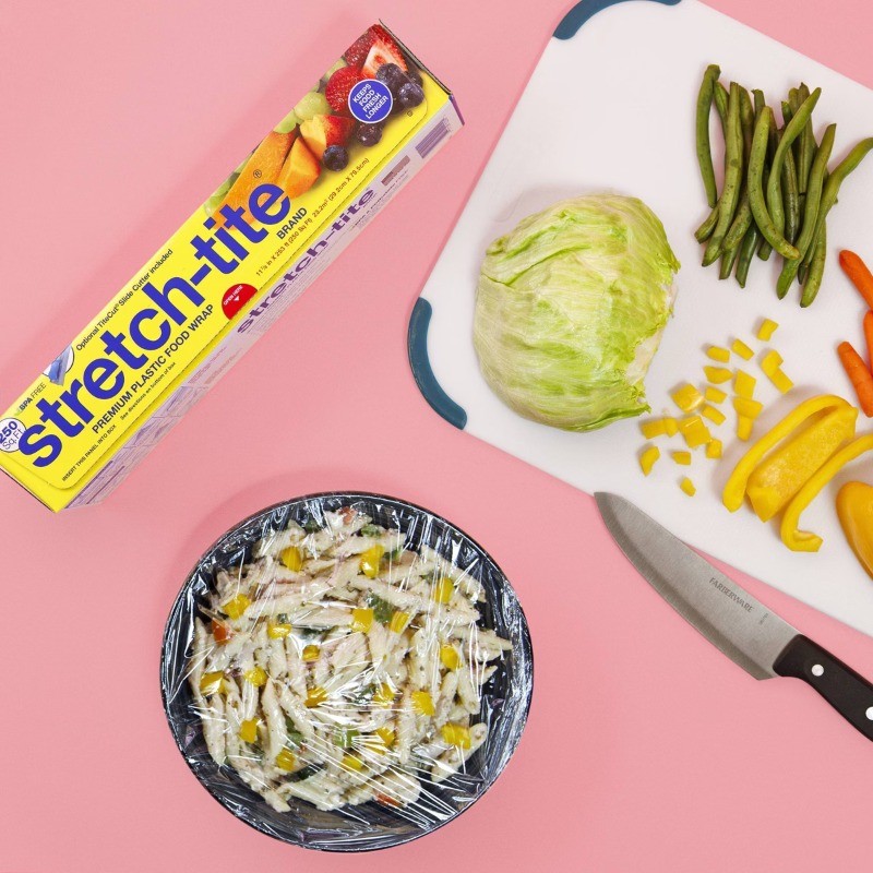 Stretch-Tite Plastic Food Wrap - 250 sq ft: BPA-Free, Multipurpose gallery