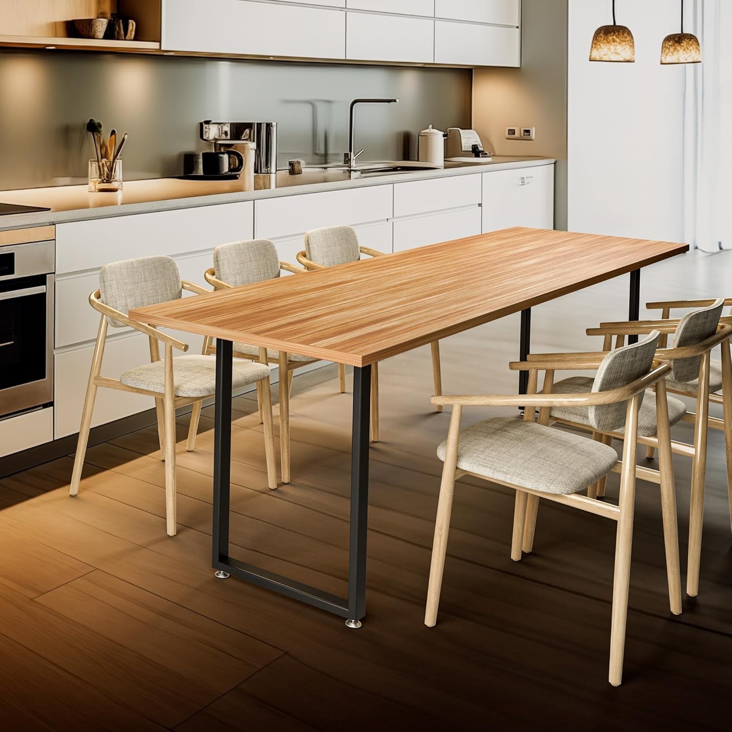 Yes4All Metal Table Legs 28 inch Height with Adjustable Protector Levelers gallery