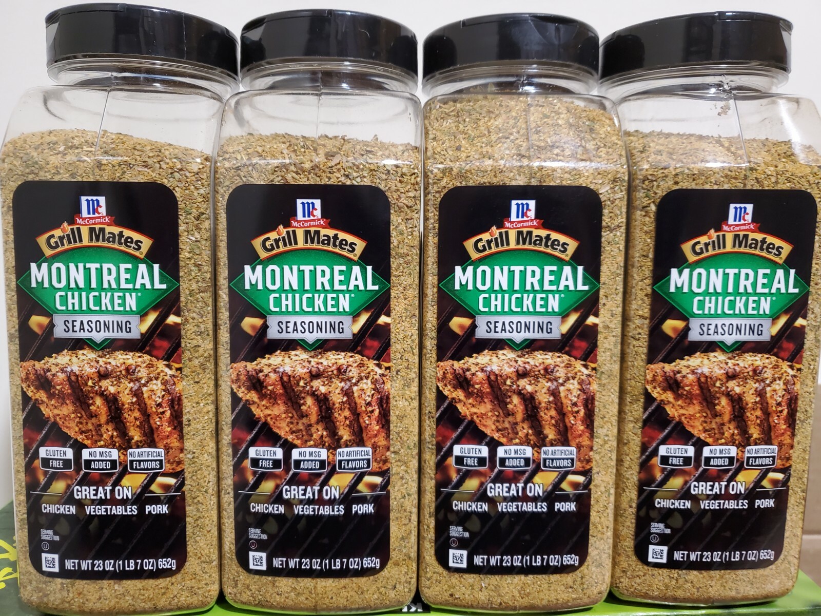 McCormick Grill Mates Montreal Chicken Seasoning No MSG 4 Pack !!! 23 Ounce Each gallery