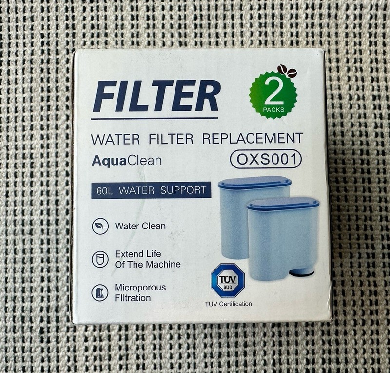 NEW 2 Pack Coffee Machine Water Filter Compatible with AquaClean OXS001 gallery