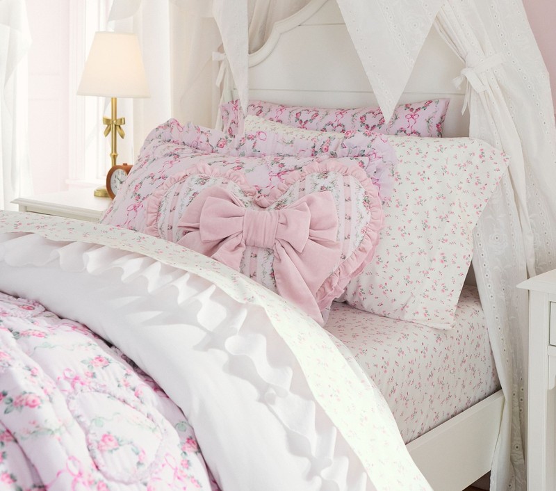 Pottery Barn Kids LoveShackFancy Prairie Floral Organic Cotton Sheet Set gallery