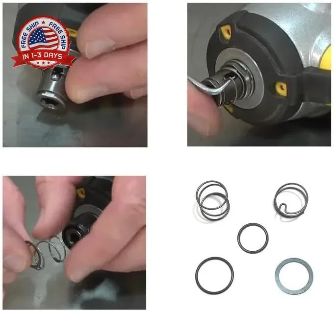 2 SET N078434 N089668 Spring Kits with Steel Ball, Fit DCF885 DCF886, Impact Dri gallery