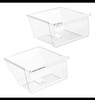 [2 Pack] Upgraded Crisper Bin Drawers 2188656 & 2188664 – Fits Whirlpool/Kenmore gallery