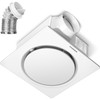 Bathroom Exhaust Fan & Humidity Sensor 30-110-160 CFM Quiet EC Motor Ducted Vent gallery