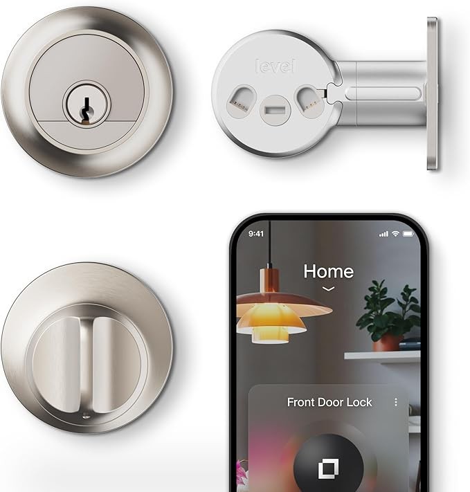 Level Lock Pro Smart Lock Matter Over Thread Apple Home Key gallery