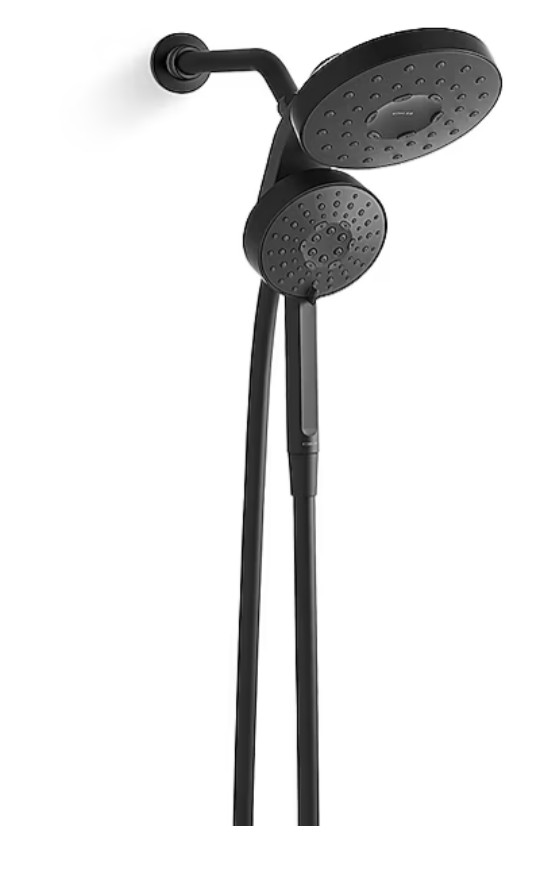 KOHLER Premise 2-In-1 Multifunction 6" Shower Head R33409-G-BL Matte Black gallery