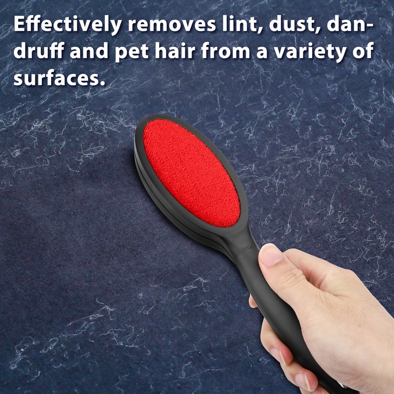 3pcs Magic Lint Remover Brush Clothes Fuzz Fabric Pet Hair Cleaning Double Sided gallery