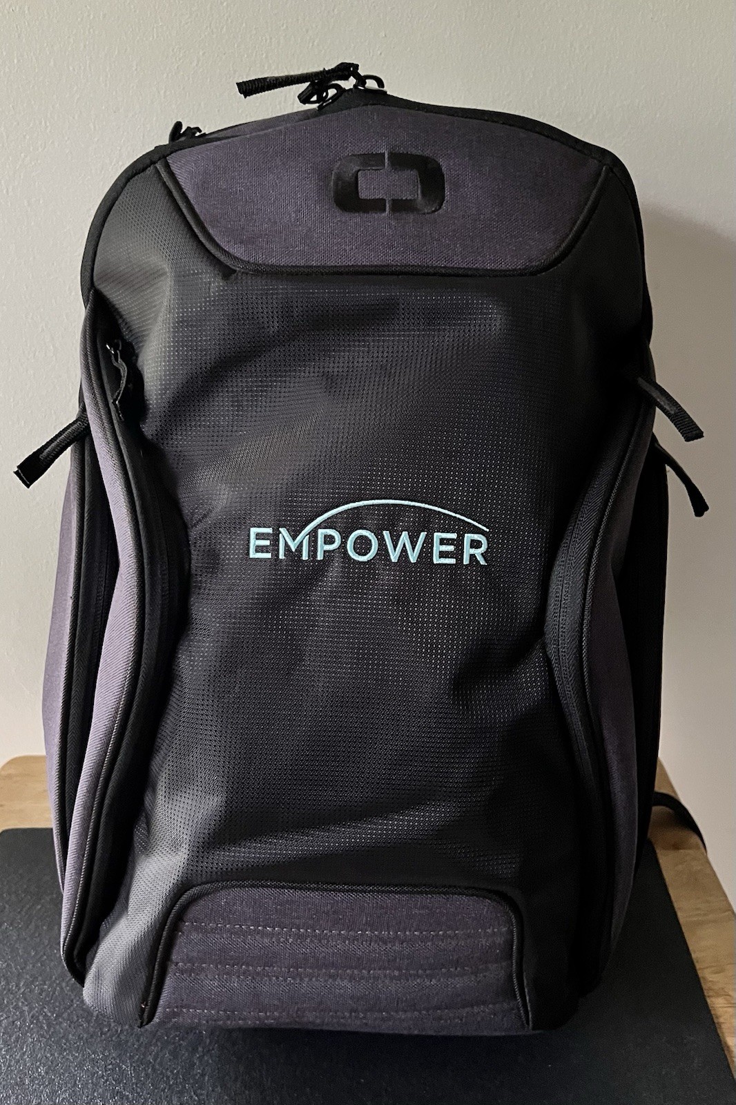 Ogio Hatch Black Heather Grey Backpack