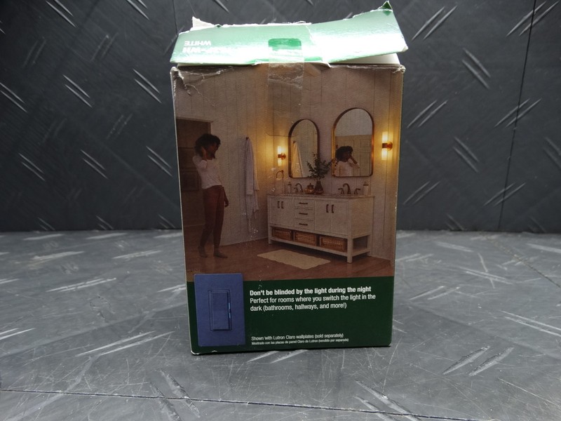 Lutron Diva LED+ Dimmer Night Mode White Single Pole/3-Way 150W DVCLN-153P-WH gallery
