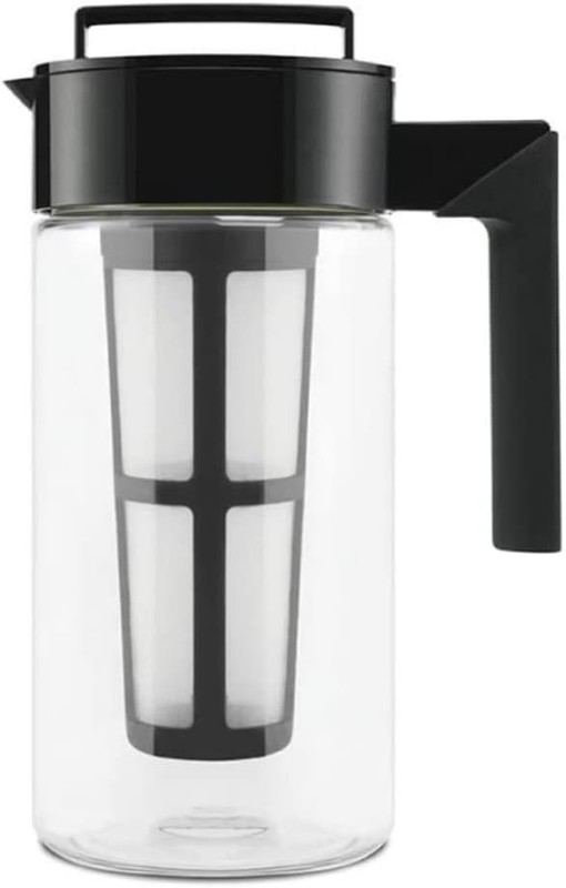 Cold Brew Coffee Maker Pitcher Airtight Leakproof BPA Free Fridge Brewer gallery