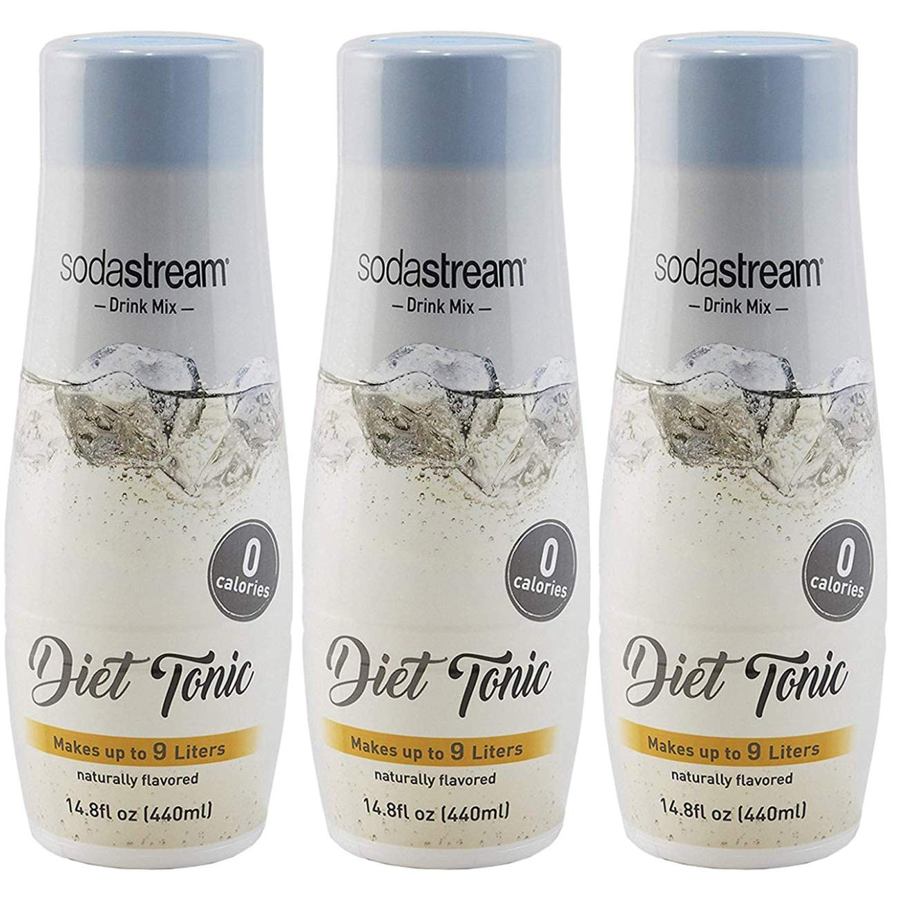 Sparkling Water Maker Diet Tonic 3-Pack, 440ml (14.8 Fl Oz) - Low-Calorie Mixer gallery