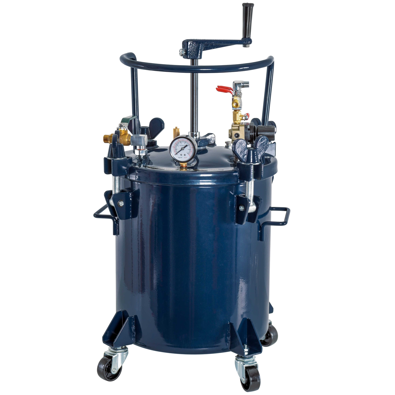 5 Gallon 20l PRESSURE FEED PAINT POT TANK Spray Gun Sprayer Regulator Agitator gallery