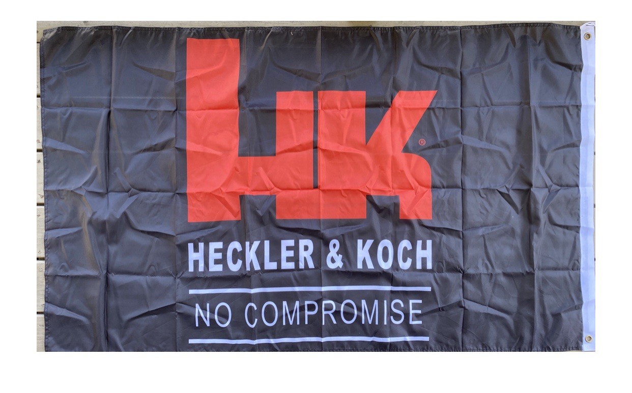 Heckler & Koch Flag Banner No Compromise 3 x 5 Ft HK gallery