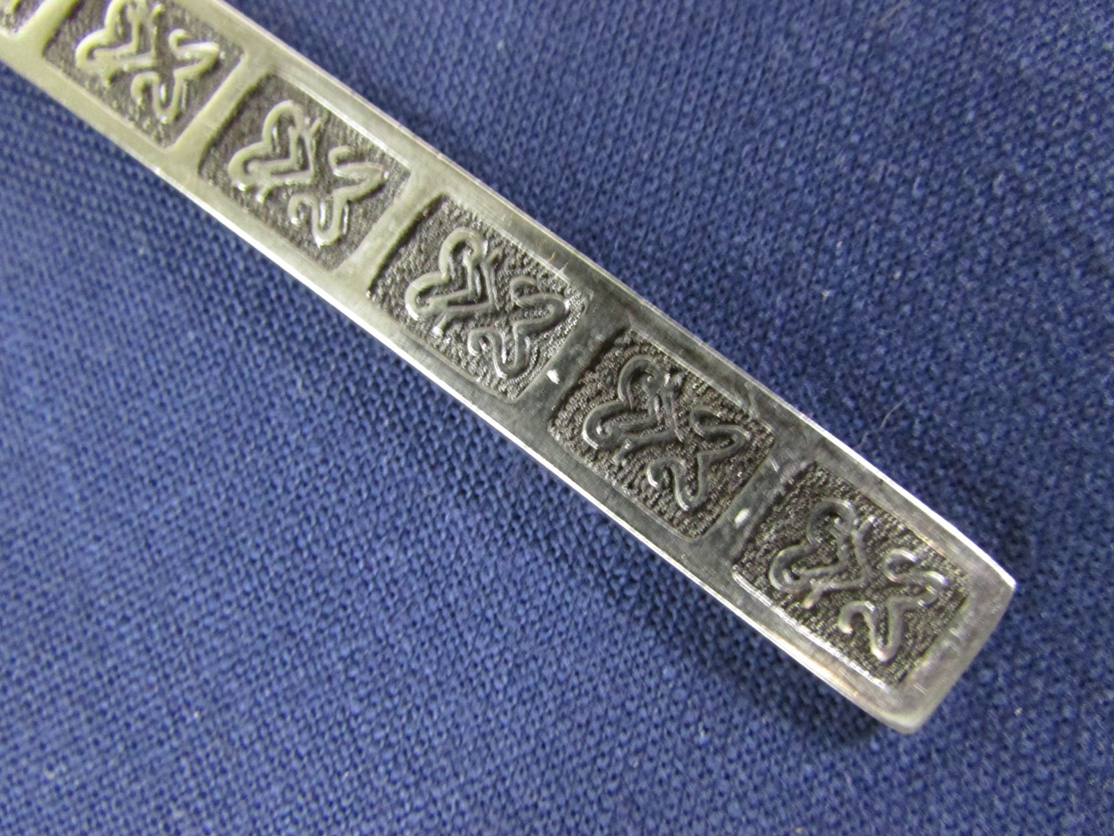 MEAT SERVING FORK! Vintage HANFORD FORGE stainless: DEL AZAR pattern: LOVELY gallery
