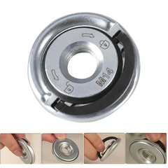 M14 Quick Release Self-Locking Flange Nut Press Plate Grinder Clamping Tool