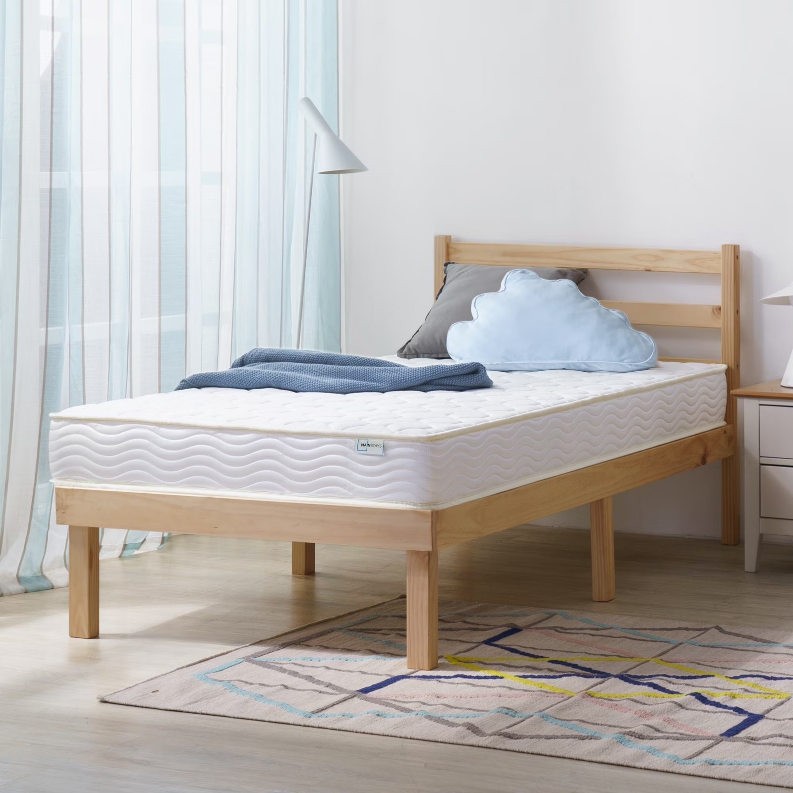 Mainstays 6" Innerspring Tight Top Mattress with Gel Foam gallery
