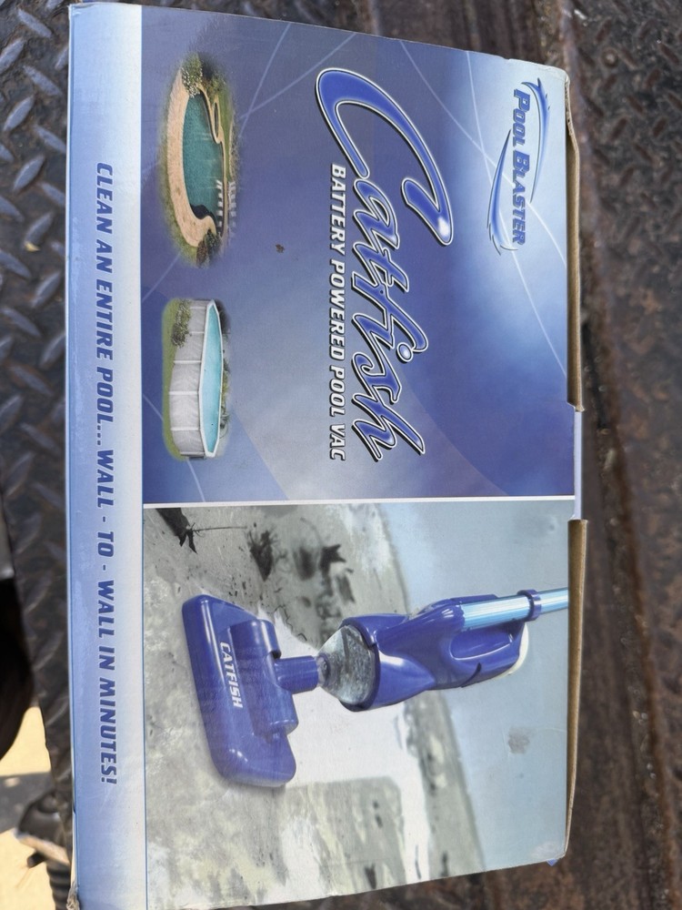 Water Tech Pool Blaster Catfish PPV Battery Pool Vacuum, Handheld Pool & Spa
