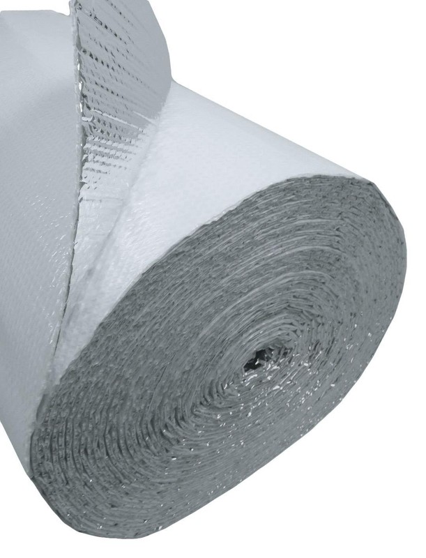 ECOBUBBLE 300SQFT White Double Bubble Reflective Foil Insulation Thermal Barrier gallery