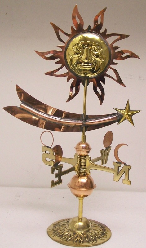 1.5'' small copper ball for tabletop/small/cottage/medium weathervanes.See below gallery