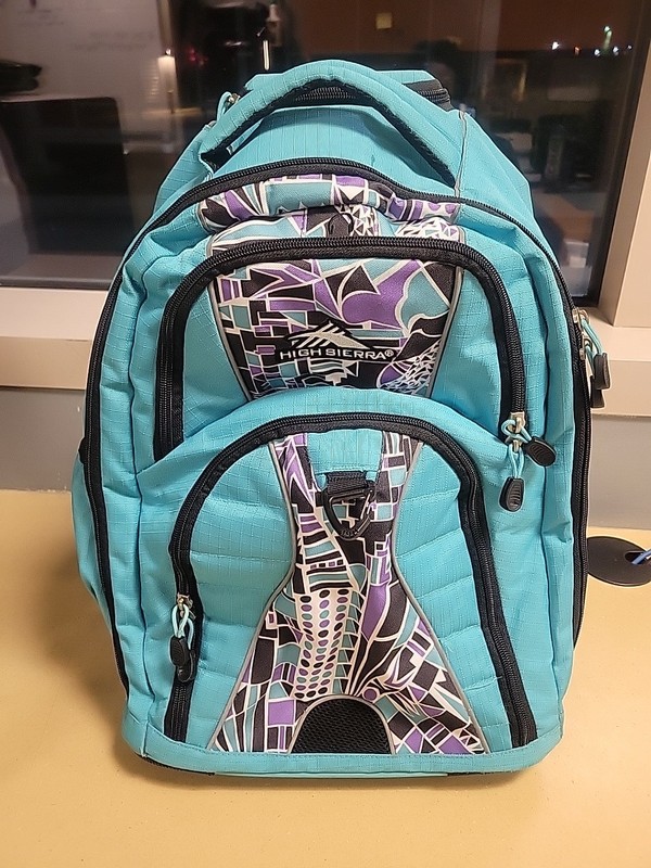 HIGH SIERRA Freewheel Rolling Backpack With 15" Laptop Pocket