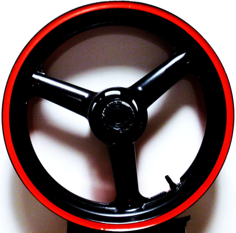 REFLECTIVE RIM STRIPES WHEEL DECAL TAPE STICKER SUZUKI GSXR 600 750 1000 1300 R gallery