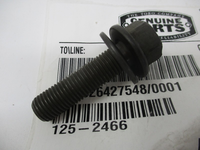 Genuine Toro 125-2466 Bolt Washer for Mower Blade Recycler Lawnmower gallery