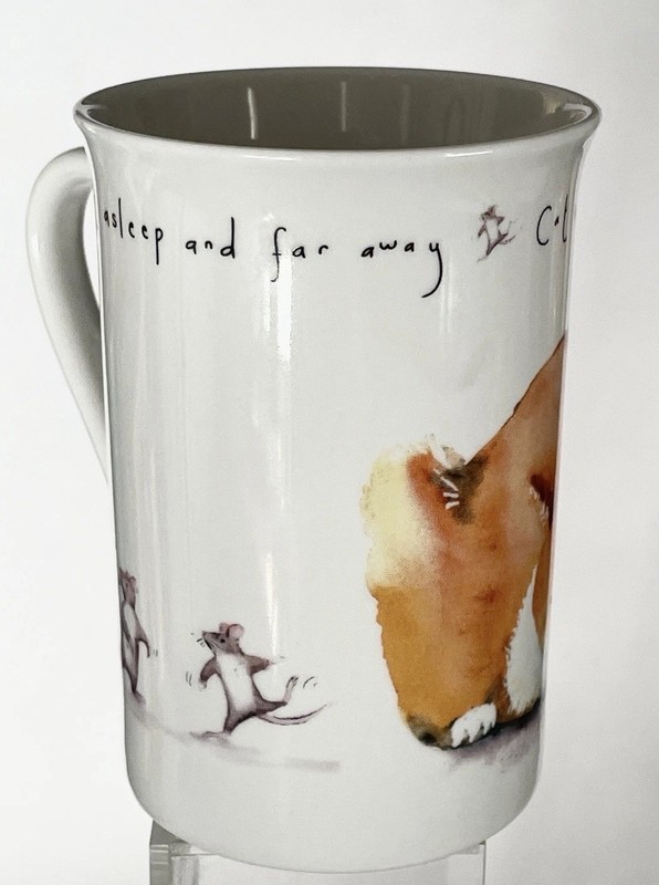 KENT POTTERY PORCELAIN “CAT NAPPING” TEA/COFFEE MUG ~ ~ ENGLAND gallery