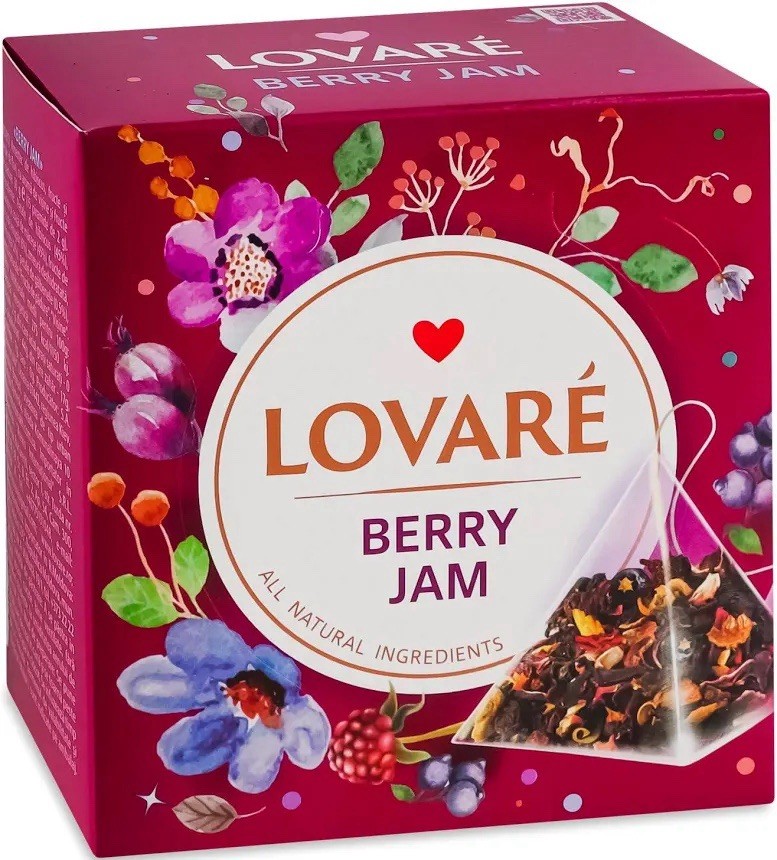LOVARE Berry Jam Pyramids 15x2GR Ukraine | New | FREE SHIP! Fresh! gallery