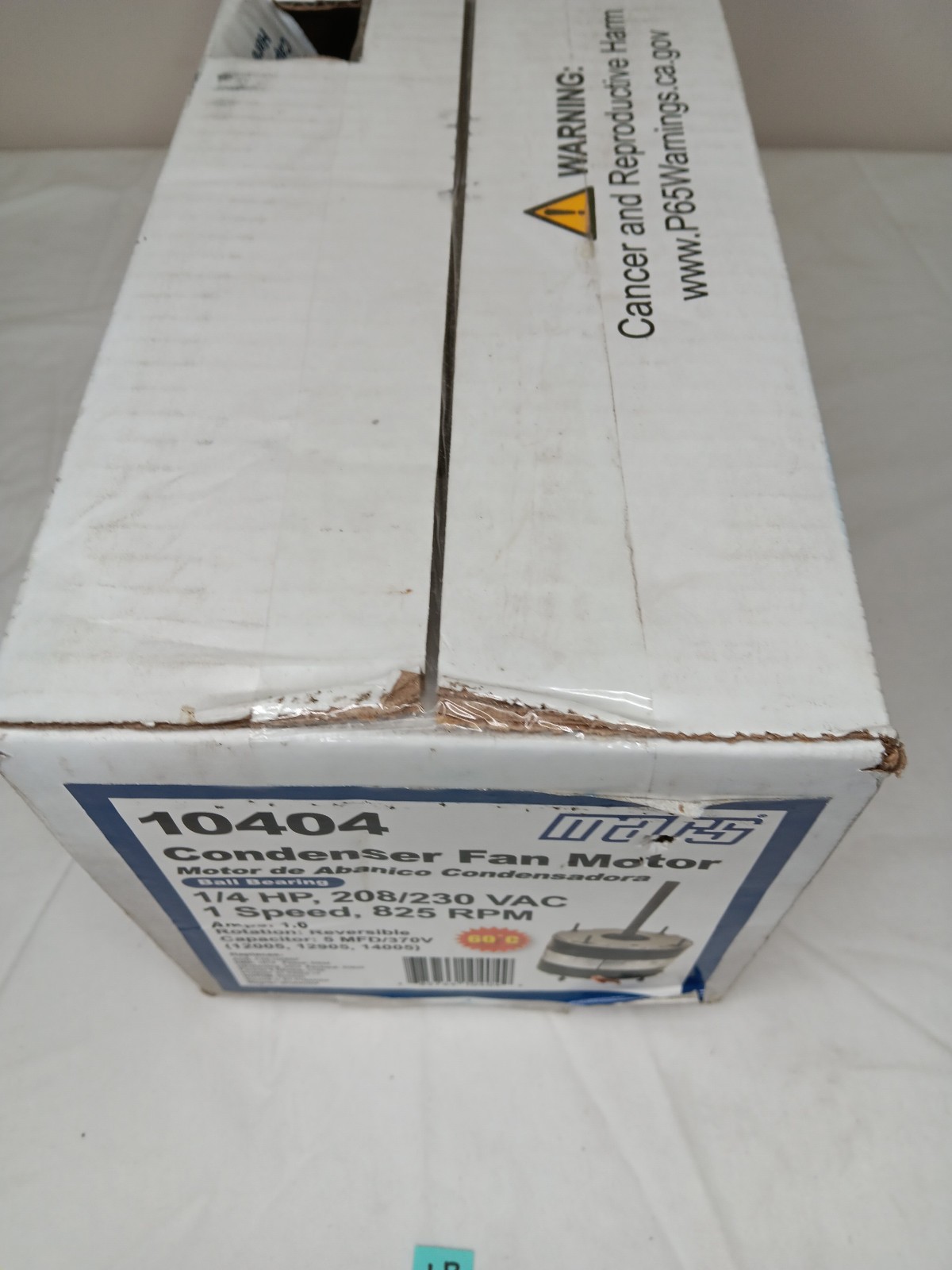 Mars - Single Speed Condenser Fan Motor - 1/4 HP - 208/230 Volt - 825 RPM gallery
