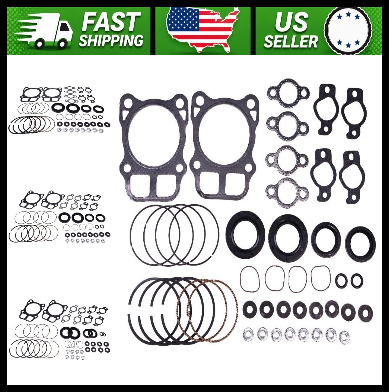 Kohler Engine Overhaul Kit Piston Rings Gaskets and Seals gallery