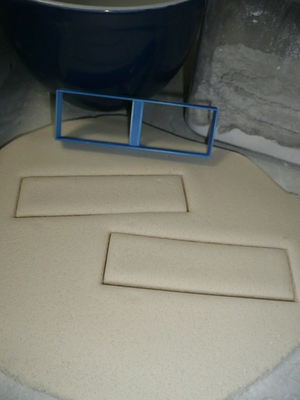 RECTANGLE OUTLINE LONG SHAPE QUADRILATERAL SPECIAL COOKIE CUTTER USA PR3374 gallery