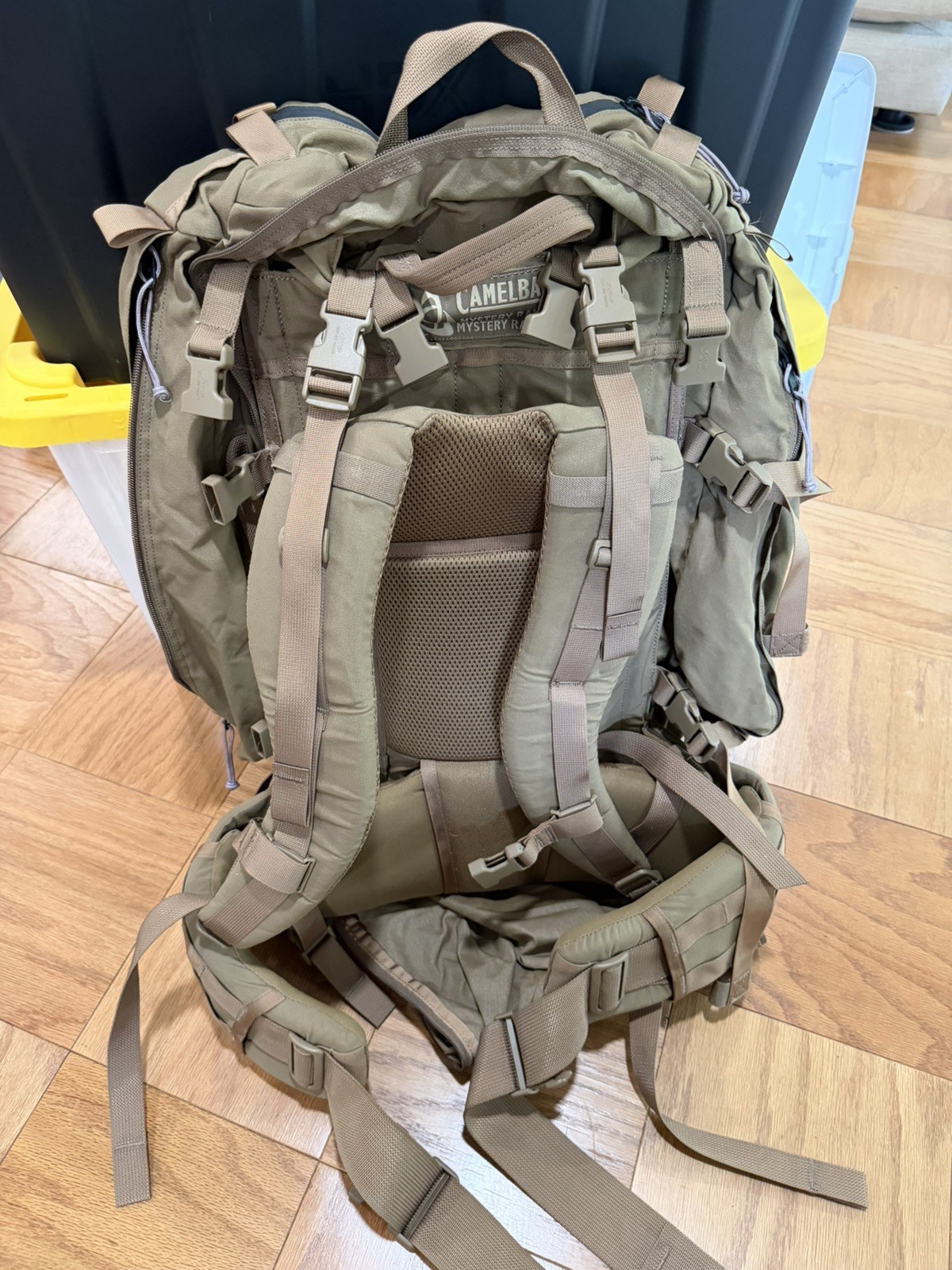 CamelBak Tri-Zip Tactical Hydration Backpack- Size Large 4