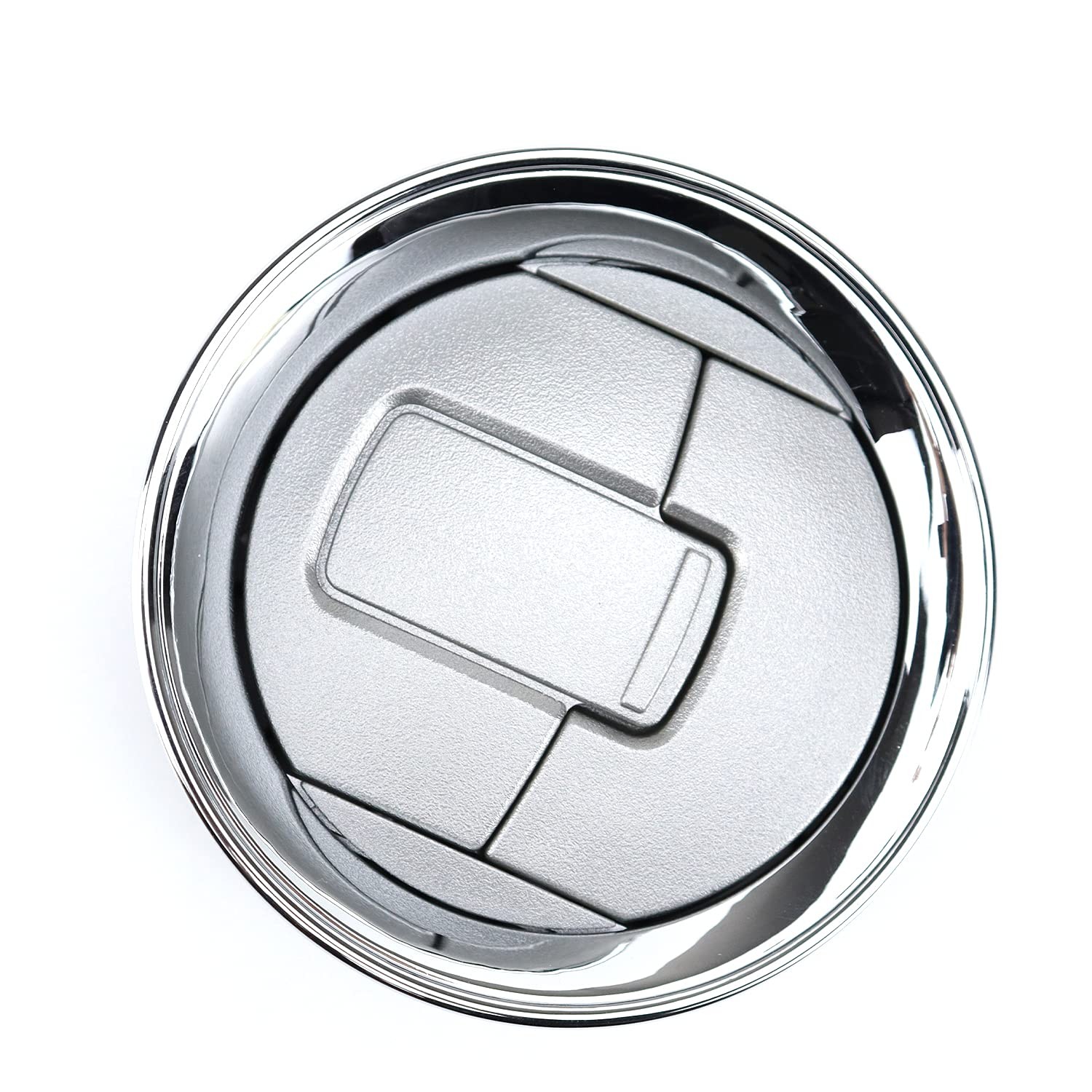 Fexon 2Pcs Ac Heater Air Vent Front Interior Dashboard Louvre Chrome Compatible gallery