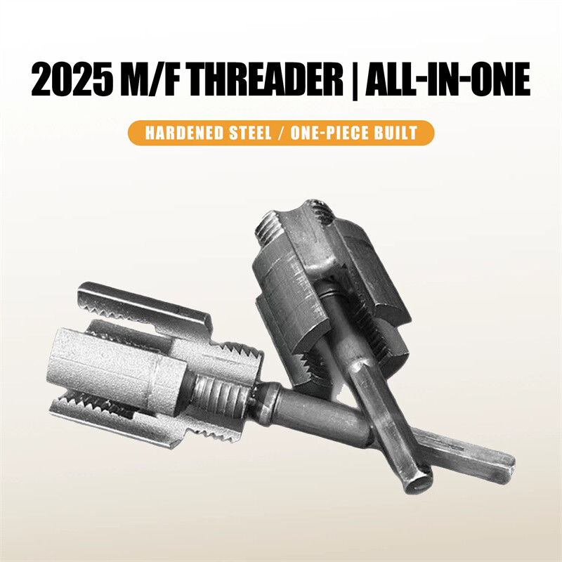 Integrated Internal & External Pipe Threading-Tool, PVC Pipe Threader Kit USA gallery