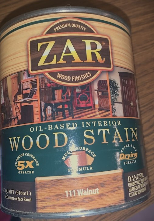 Zar Interior Stain 111 Walnut Quart gallery