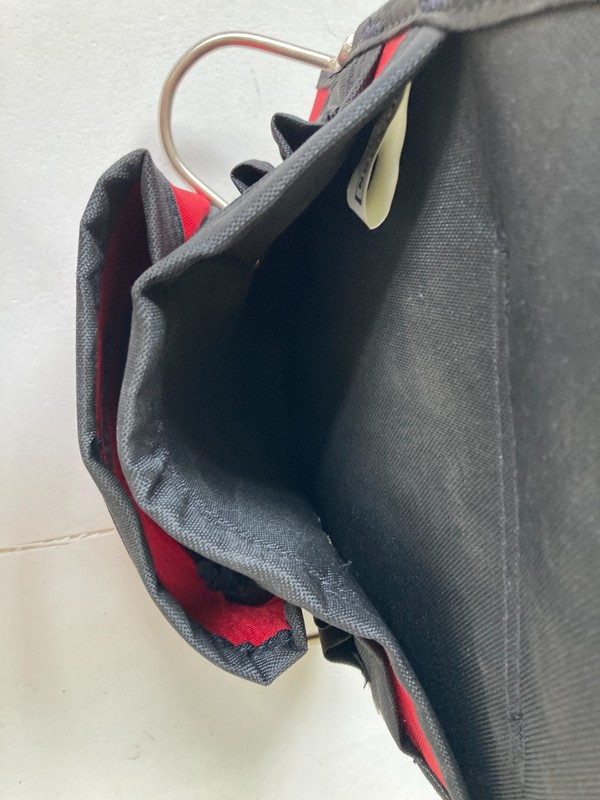 Craftsman Tool Pouch Model 40276 Red/Black Heavy Duty Multi-Pocket Belt Tool Hol gallery