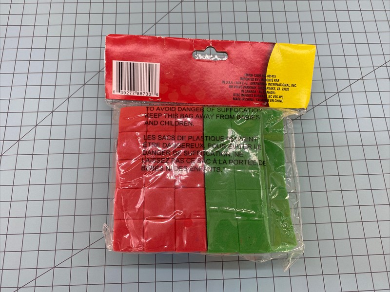 Teaching Tree Foam Counting Blocks Multi-colored 50 count Unit New gallery
