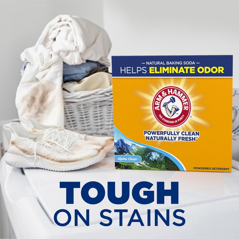 Powder Laundry Detergent, Alpine Clean, 9.56 lb, 155 Loads gallery