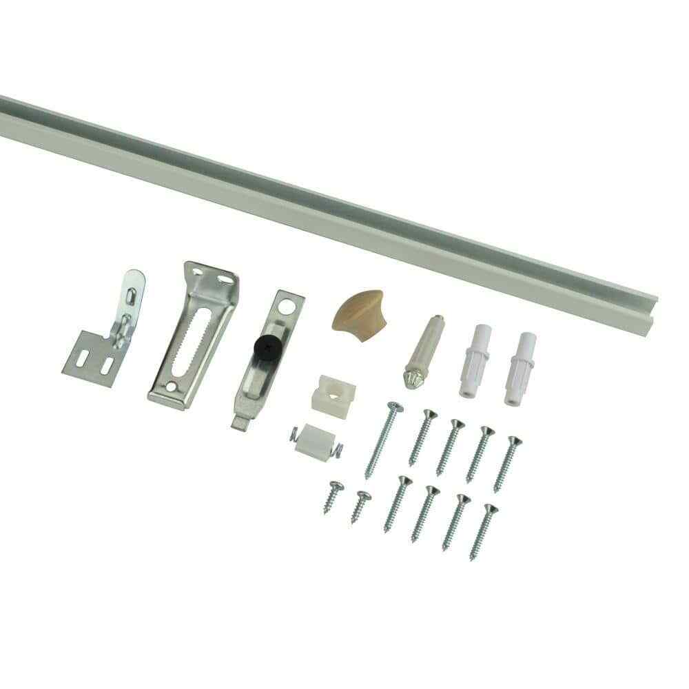 30 In. Bi-Fold Door Hardware Set Robust Steel Construction for Long-Lasting gallery