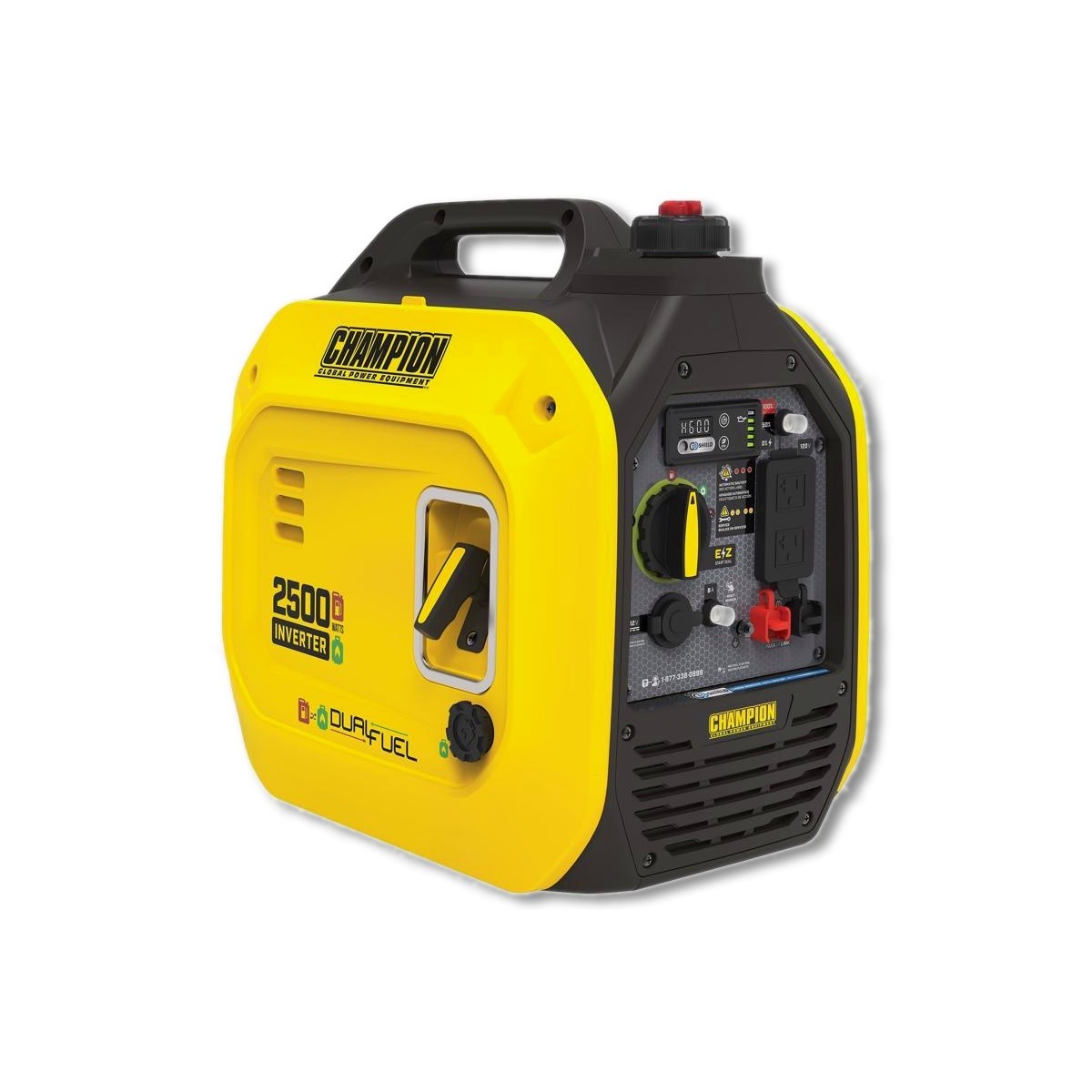 CHAMPION Portable Generator 1850W Gas/LP 120V 201323 gallery