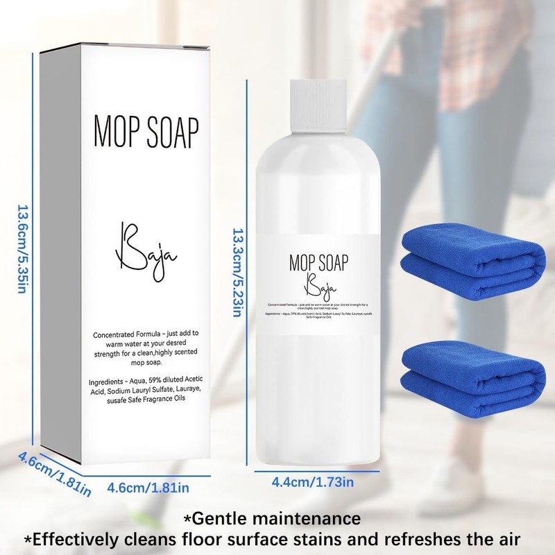 Effective Odorless Mop Soap - 1 Fl Oz for Sparkling Clean Floors Everywhere gallery