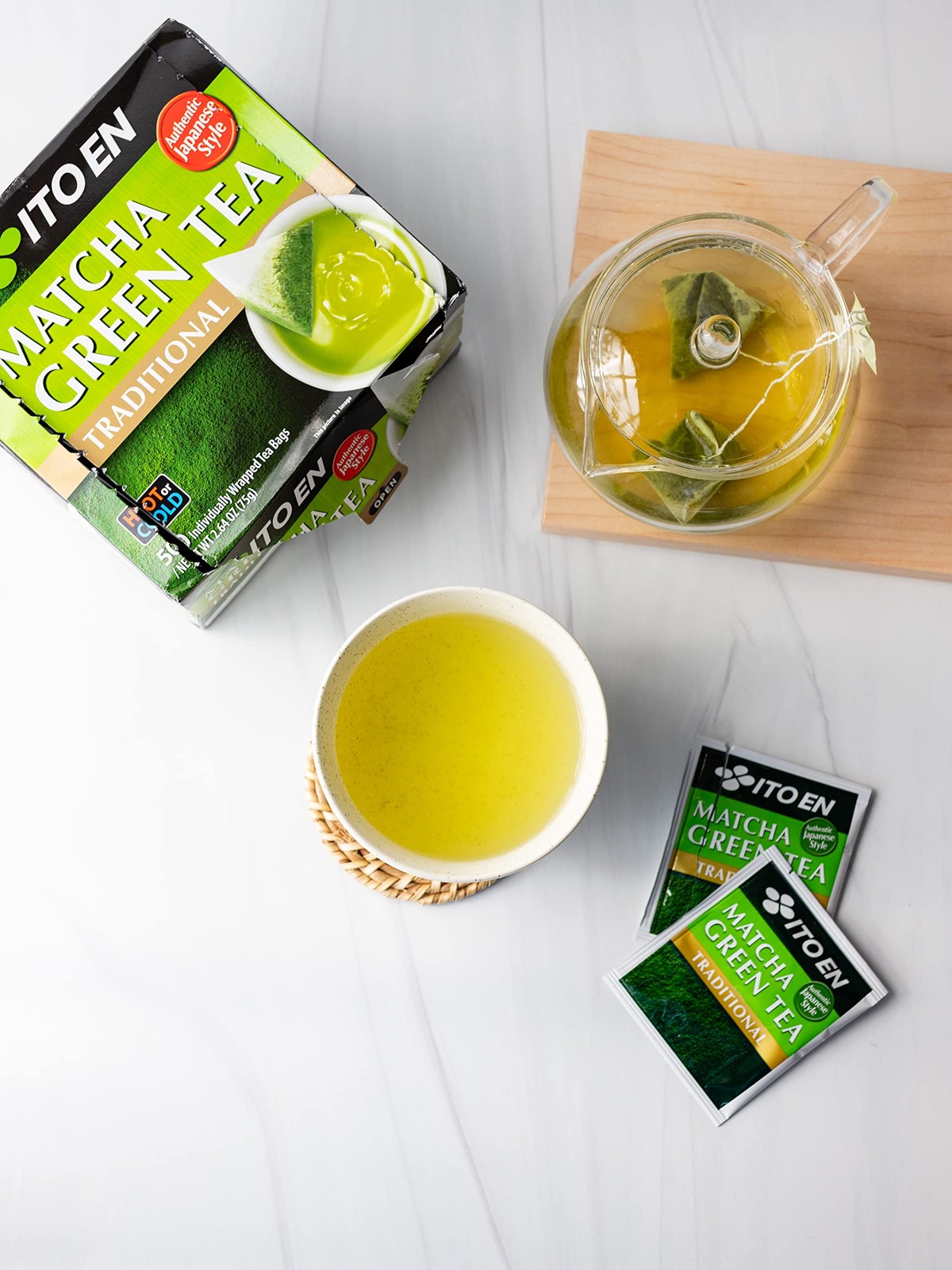 Ito En Traditional Matcha Green Tea Hot/Cold 50 Count 0 Calories Caffeinated gallery